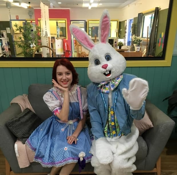 Let our Easter Bunny entertain you at your next event or party.